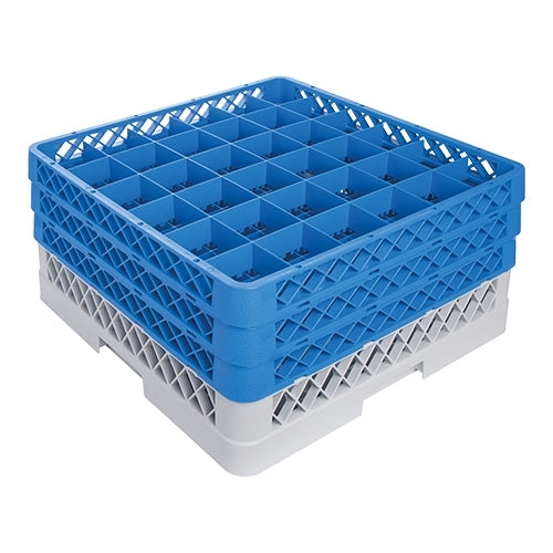 36-Compartment Stemware Dishwasher Rack | CaterRacks | Ø7.4 x H20 cm | 50 x 50 cm 1