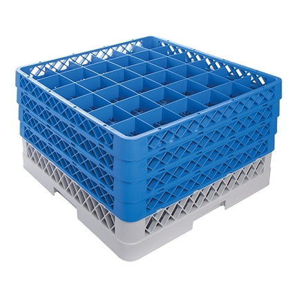 36-Compartment Stemware Dishwasher Rack | CaterRacks | Ø7.4 x H24 cm | 50 x 50 cm 1