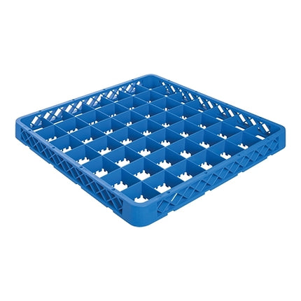Polypropylene Open Dishwasher Rack Extender | CaterRacks CR-49 | 49 Compartments | 50 x 50 x H4.5 cm | Ø6.3 x H4 cm 1