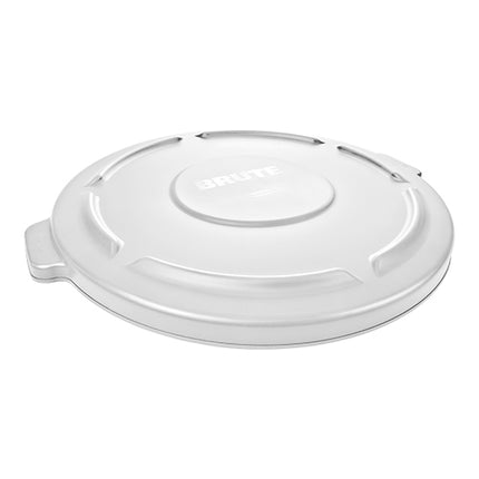 Round Food Container Lid 76 L | Rubbermaid | White PE | Ø50.5 x H3.2 cm 1