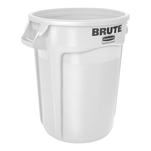 Rubbermaid White Polyethylene Food Container | RM2632 | 121.1 L | Ø55.9 x H69.2 cm | NSF 1
