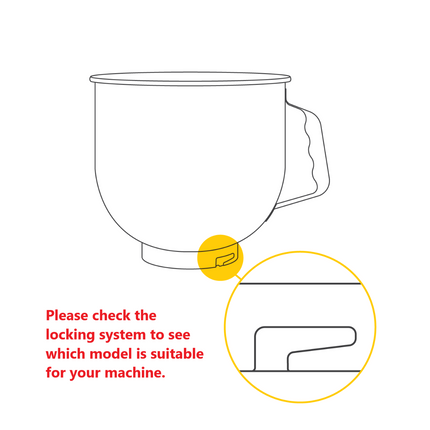 Planetary Mixer 7L | Stainless Steel Mixing Bowl | Model 1 2