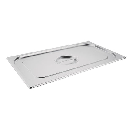 Stainless Steel 1/1 Gastronorm Pan with Lid | Vogue 5