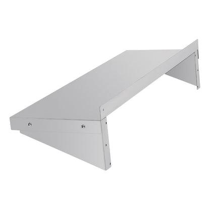 Stainless Steel Wall Shelf 90x30cm | Vogue 4