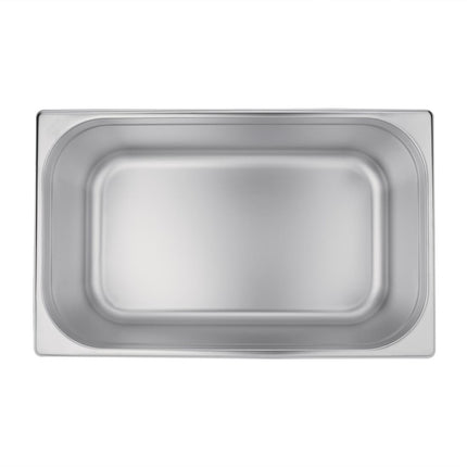 Stainless Steel GN 1/1 Gastronorm Pan 200mm Depth | Vogue 3