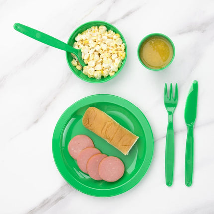 Polycarbonate Stackable Cups Green 142ml | Olympia Kristallon | 12 Pieces 4