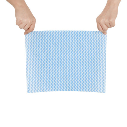 Jantex Green Compostable Cleaning Cloth Blue 200 Pack 5