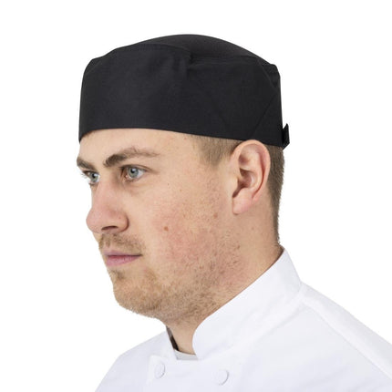 Chef Works Cool Vent Beanie | Black | Adjustable Fit 6
