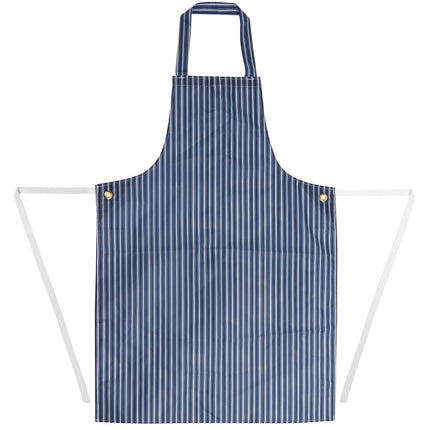 Waterproof Apron Blue-White Striped | Whites 2