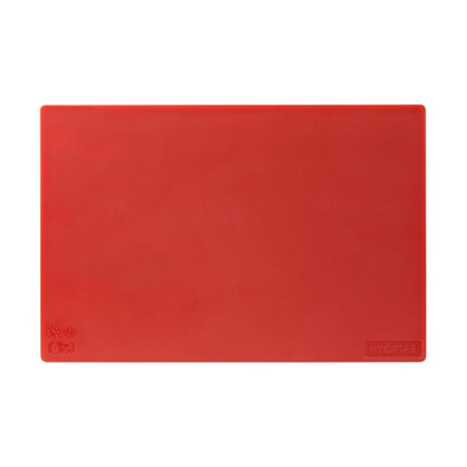 Antibacterial LDPE Cutting Board Red 450x300x10mm | Hygiplas 5