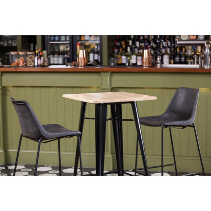High Bar Stool Black | Bolero Rodeo 8