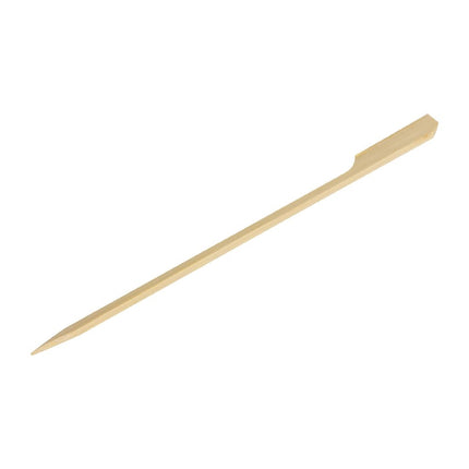Compostable Bamboo Paddle-Shaped Skewers 15cm | Fiesta | 100 Pieces