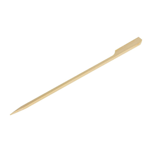 Compostable Bamboo Paddle-Shaped Skewers 15cm | Fiesta | 100 Pieces