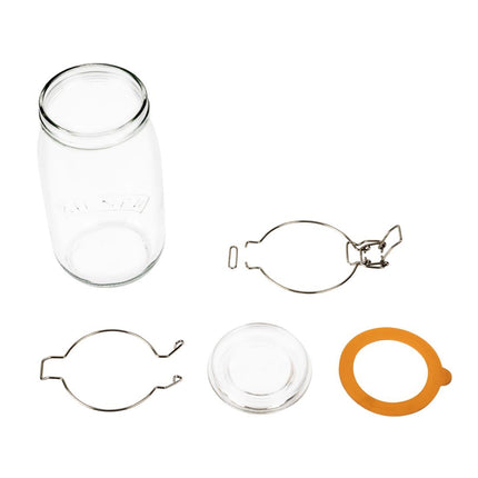 Kilner Glass Jar with Clip Lid 3L 7