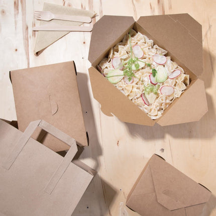 Recyclable Cardboard Food Boxes 197mm | Fiesta | 200 Pieces 4