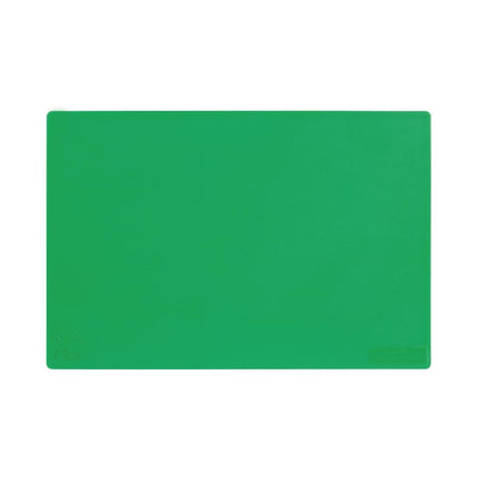LDPE Cutting Board Green 450x300x10mm | Hygiplas 3
