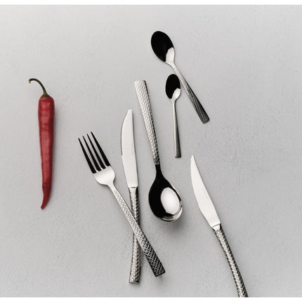 Table Fork with Geometric Engraving | Comas Hidraulic 2