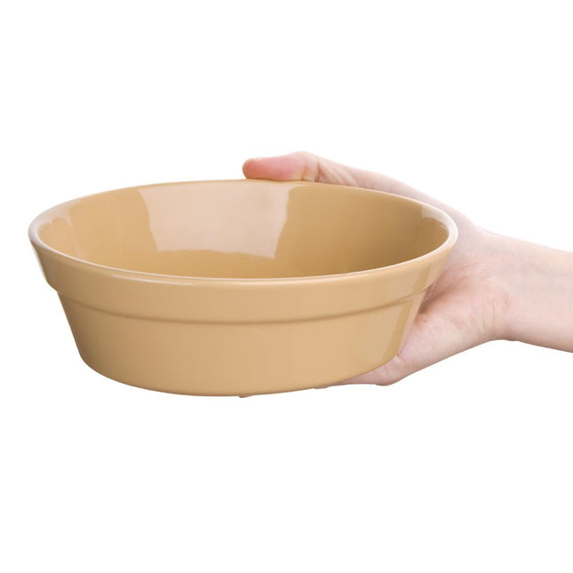 Oval Stoneware Dishes 18x13.3cm | Olympia | Set of 6 2