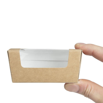 Compostable Kraft Pastry Boxes with Window | Colpac 5