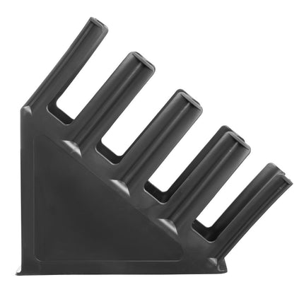 4-Slot Cup Holder Polypropylene Black | Olympia Kristallon Collection 2