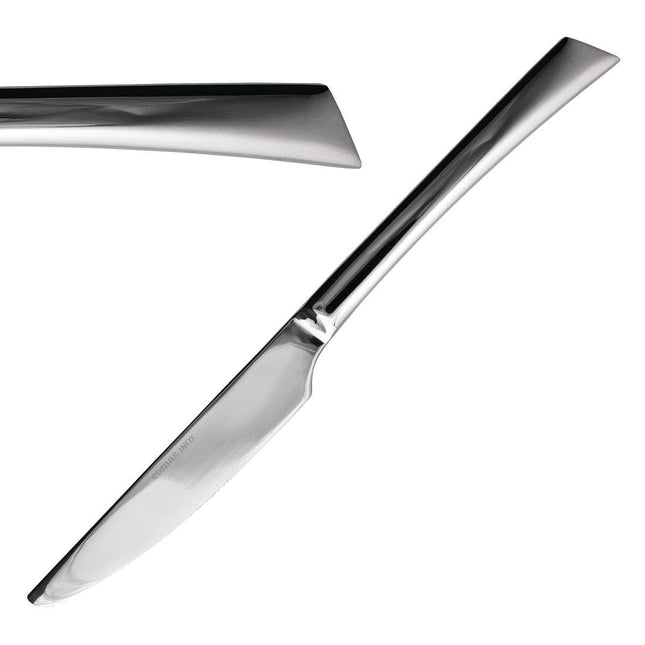 Dessert Knives Polished Stainless Steel | Comas Nice | 12 Pieces