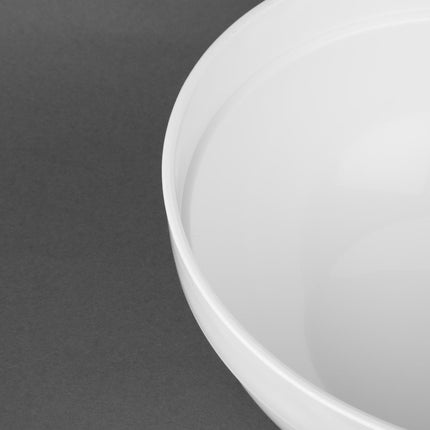 Nisbets Essentials White Polypropylene Mixing Bowl 3L 5