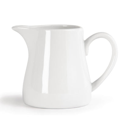Whiteware Milk Jugs with Handle 30.5cl | Olympia | 6 Pieces 8