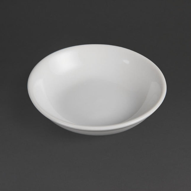 Whiteware Soy Sauce Dishes 10cm | Olympia | Set of 12 2