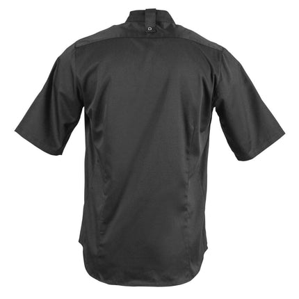 Band Collar Chef's Jacket Black M | Southside 4