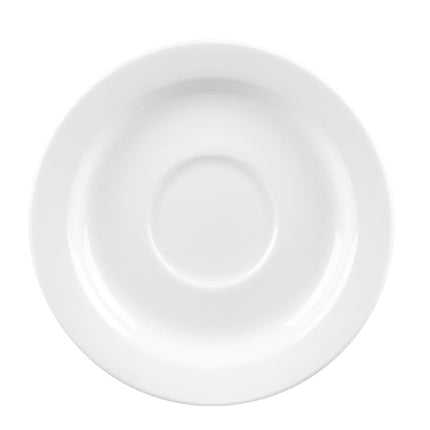 Stackable White Saucer 14.9cm | Churchill Profile