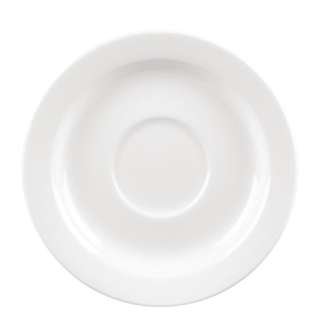 Stackable White Saucer 14.9cm | Churchill Profile