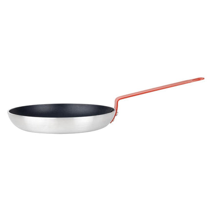 Aluminium Non-Stick Frying Pan with Red Handle 28cm | Hygiplas | Teflon Platinum Plus Coating 3