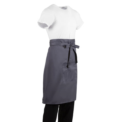 Standard Grey Bib Apron | Whites 6