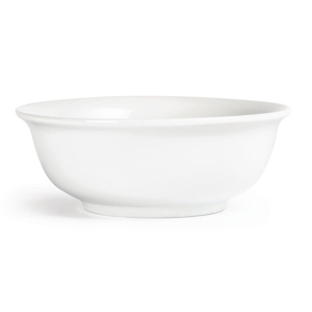 White Porcelain Salad Bowl 20cm | Olympia Whiteware 2