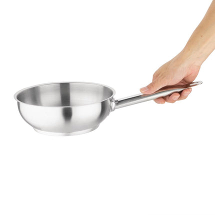 Stainless Steel Induction Saute Pan 20cm | Vogue 2