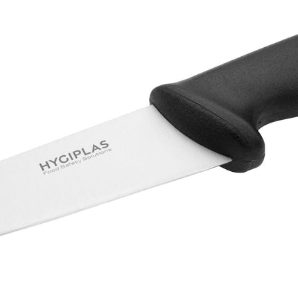 Chef's Knife 15.5cm Black Handle | Hygiplas 3