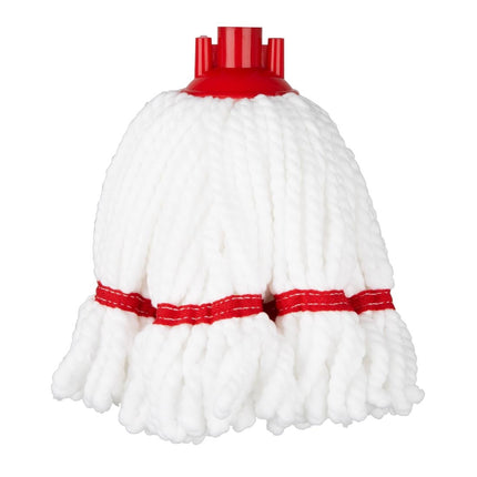 Microfiber Mop Head Red Stripe 150g | Jantex