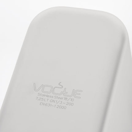Stainless Steel GN 1/3 Container 200mm Depth | Vogue 7
