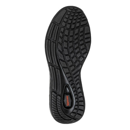 Slipbuster Slip-Resistant Sneakers | Recycled Microfiber | Matte Black | Size 40 8
