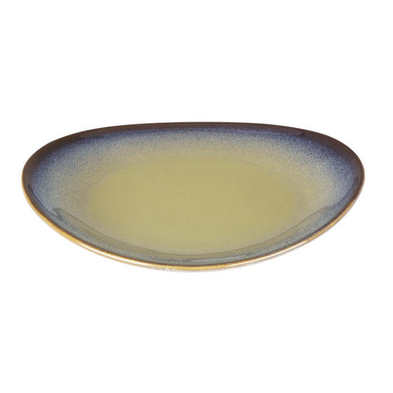 Coupe Plates Aubergine Reactive Glaze 270mm | Olympia Birch 2