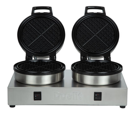 Double Waffle Maker with Non-Stick Plates | Dualit 74002 3