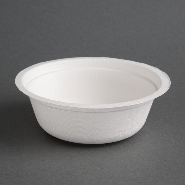 Compostable Bagasse Bowls 350ml | Fiesta