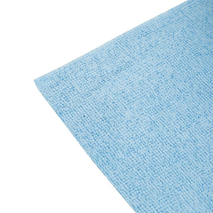 Blue Microfiber Cleaning Cloths 300x300mm | Nisbets Essentials | Roll of 50 Sheets 3