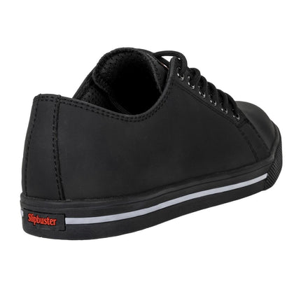 Safety Sneakers Recycled Microfiber Matte Black Size 45 | Slipbuster 4