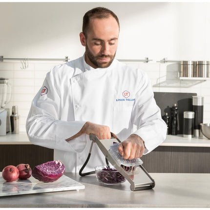 Compact Pro Japanese Stainless Steel Mandoline | Louis Tellier 10