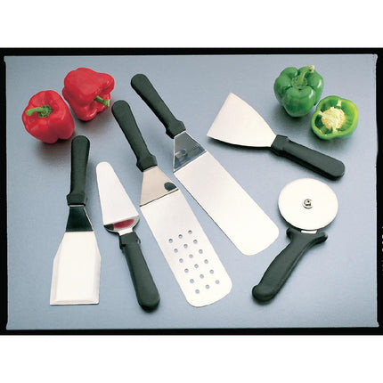 Flexible Stainless Steel Turner with Plastic Handle | Vogue | 25cm 5