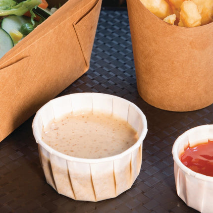 Disposable Sauce Cups 11.2cl | Waspaper | 250 Pieces 2
