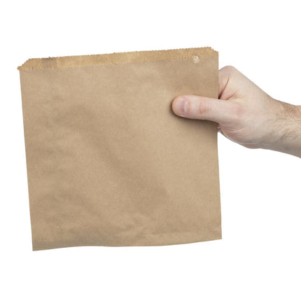 Compostable Kraft Sandwich Bags | Vegware 4