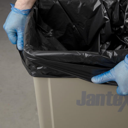 Heavy Duty Black Garbage Bags 70L | Jantex 2