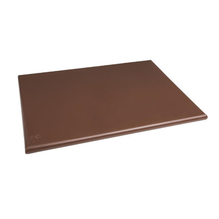 HDPE Cutting Board Brown 600x450x25mm | Hygiplas